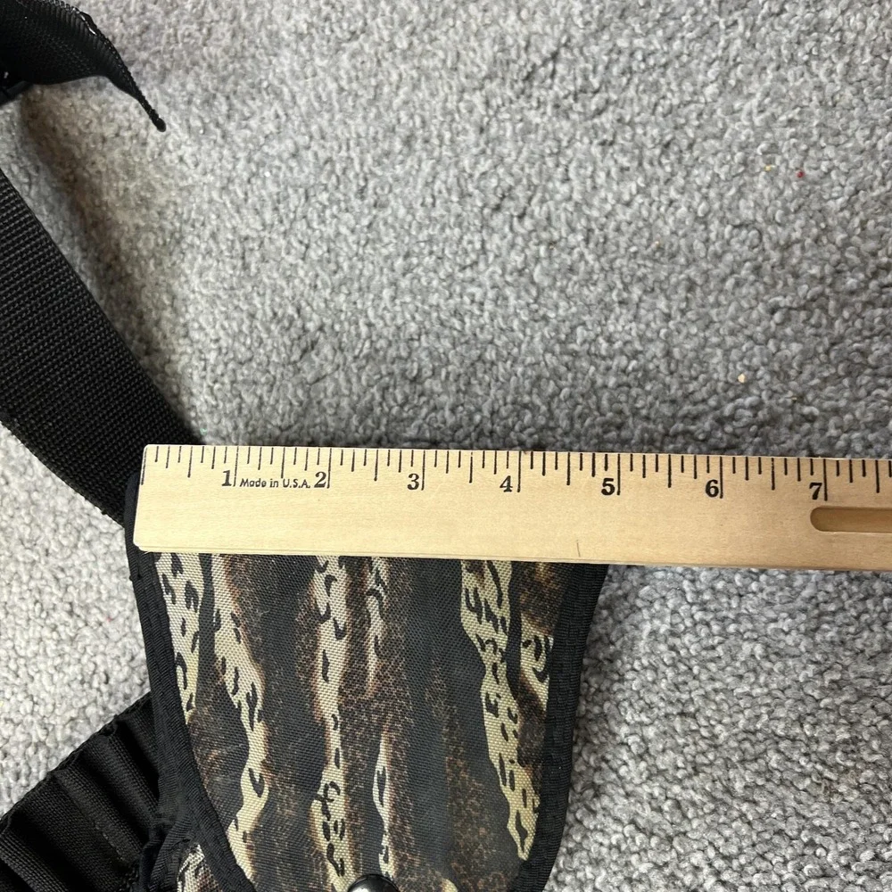 Allen Camo Nylon Belt Holster Brown Hunting Handgun Pistol Field‎ OWB Ammo Loops